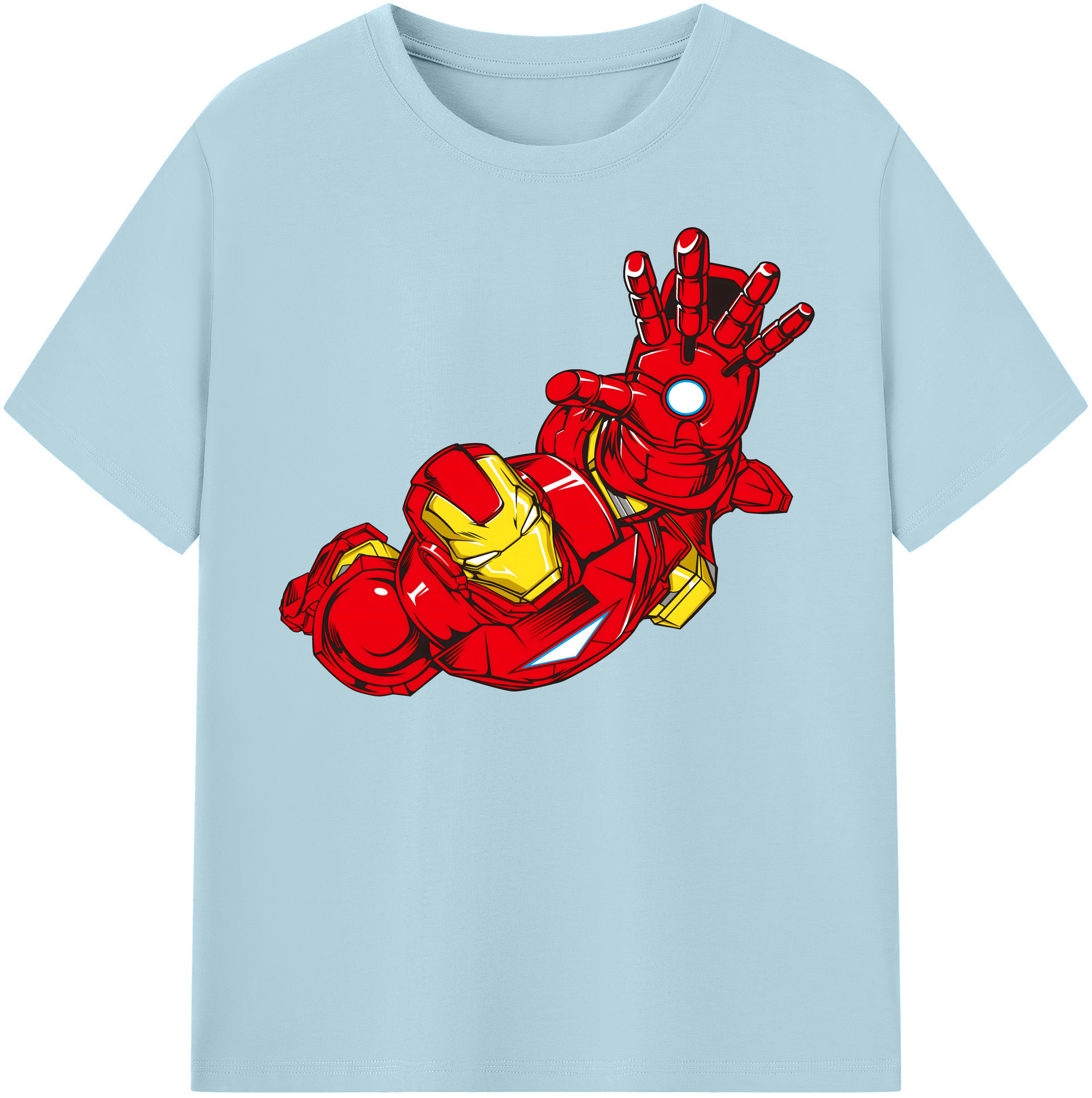 （画像用） アベンジャーズ The Avengers 綿100％半袖Tシャツ（フロントプリント）
